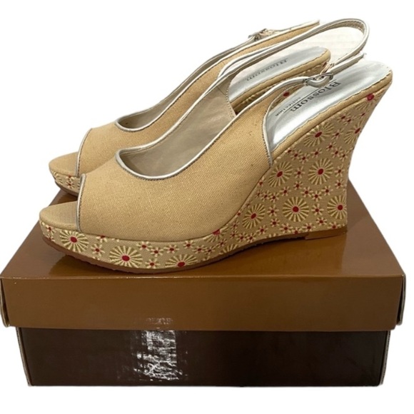 Blossom Collection Shoes - Blossom Collection Floral Wedge Sandals